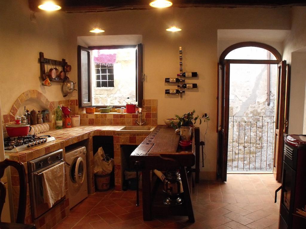Ferienwohnung La Casa Del Ghetto Pitigliano Exterior foto